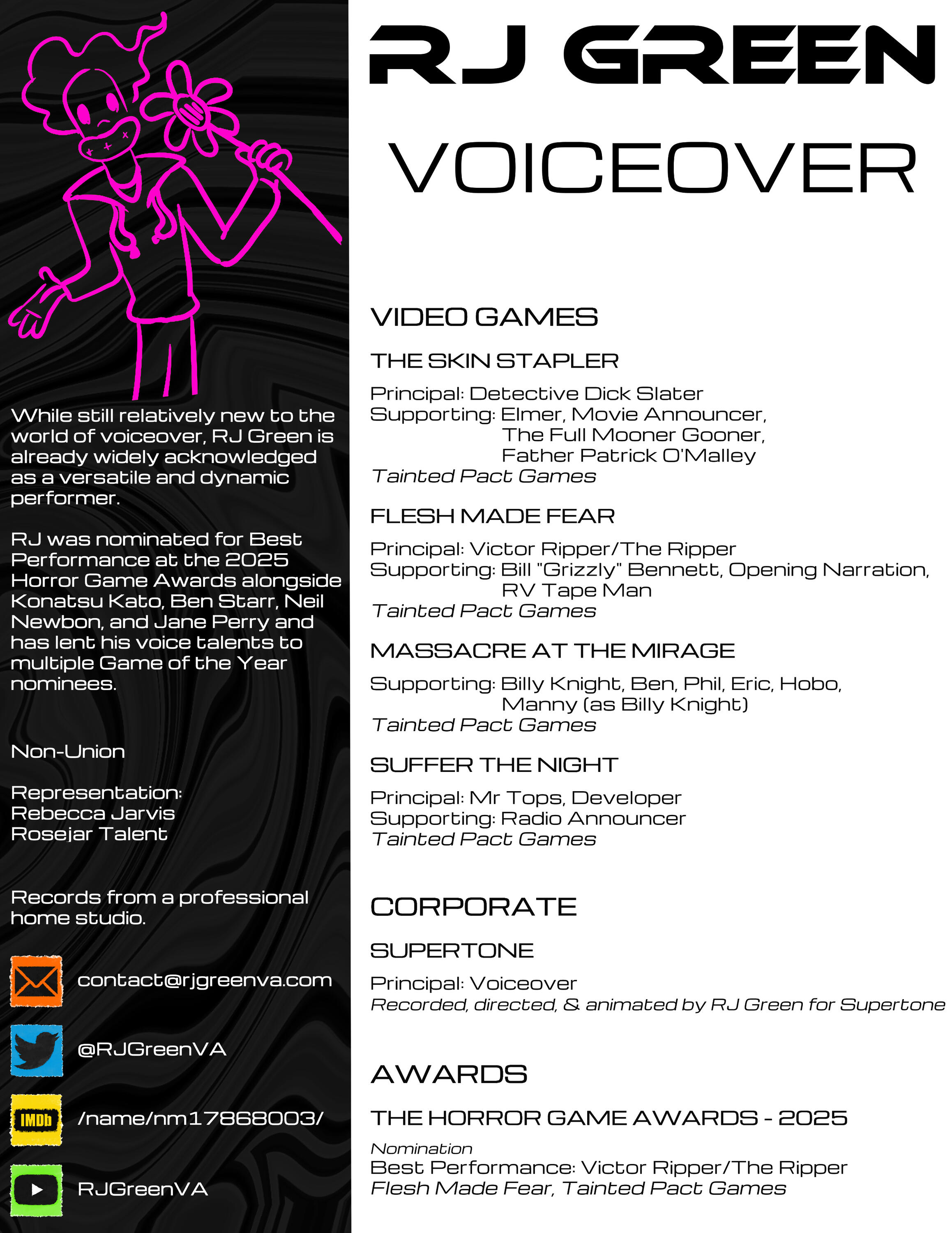 RJ Green Resume RJ Green Resume